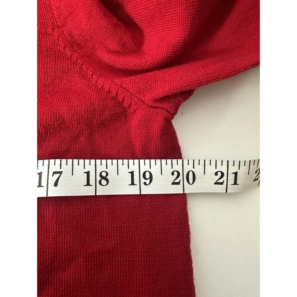 Polo Ralph Lauren Sweater Large 100% Merino Wool Knit Polo Oxford Gentlemen‎
